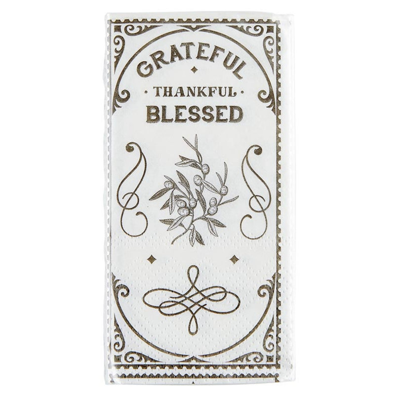 Grateful Thankful Blessed Tissues