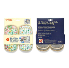 Microfiber scrubbies