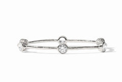 Milano lux bangles- silver
