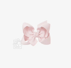 SIGNATURE GROSGRAIN BOW ON CLIP: 4.5" Large - 1.5" Ribbon on Alligator clip