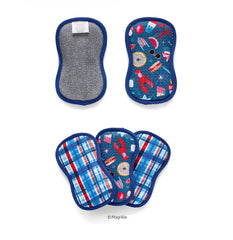 Microfiber scrubbies