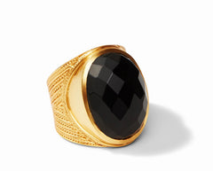 Verona statement ring-iridescent clear