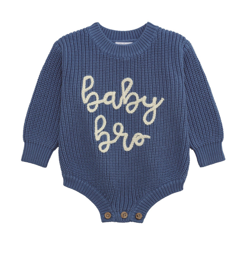 Baby sis/ Baby bro sweater bubble