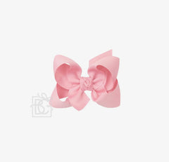 SIGNATURE GROSGRAIN BOW ON CLIP: 4.5" Large - 1.5" Ribbon on Alligator clip