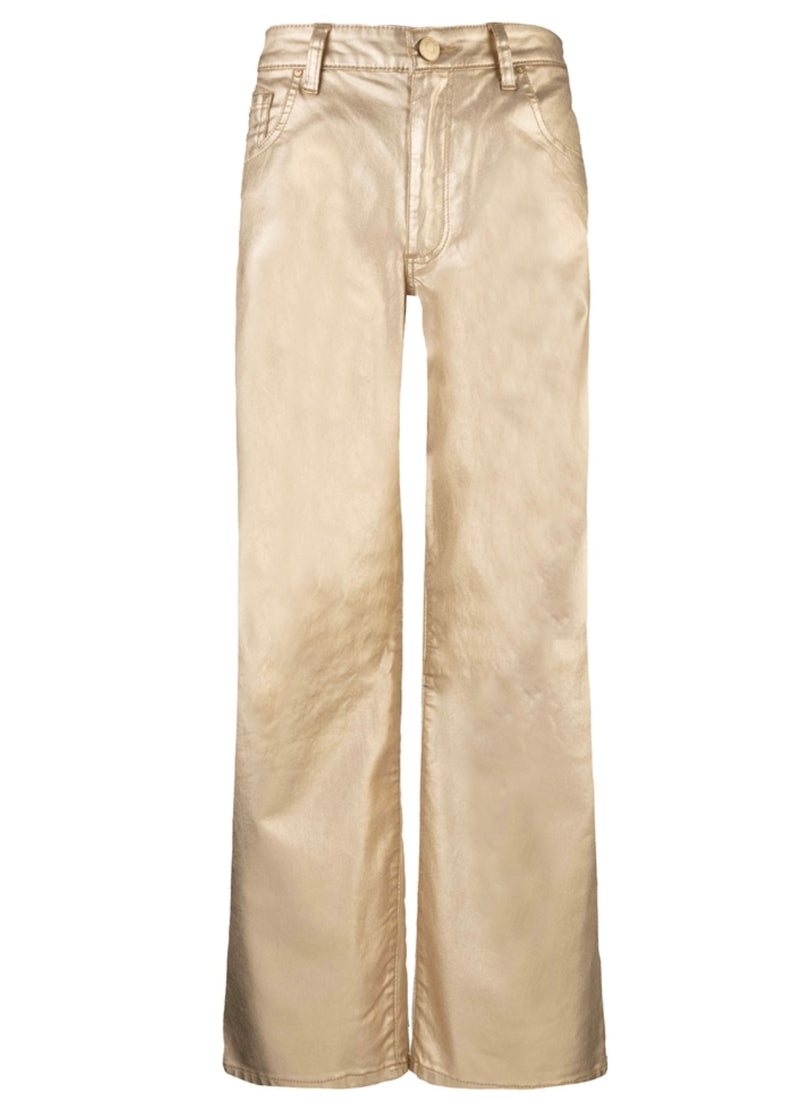 Gold HR Charlotte wide leg pant