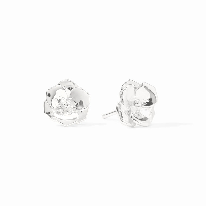 Bloom stud-silver