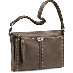 PEWTER JAGGER CROSSBODY ORGANIZ
