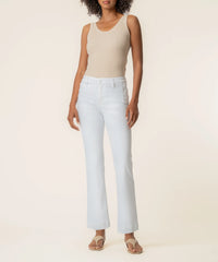 Kelsey High rise Flare White pant