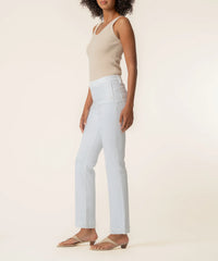 Kelsey High rise Flare White pant