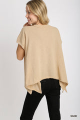 V-neck boxy tee