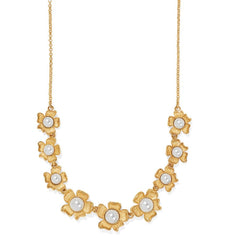Everbloom pearl collar necklace