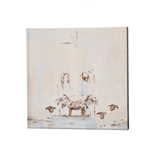 8” holy family acrylic block