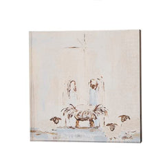 8” holy family acrylic block