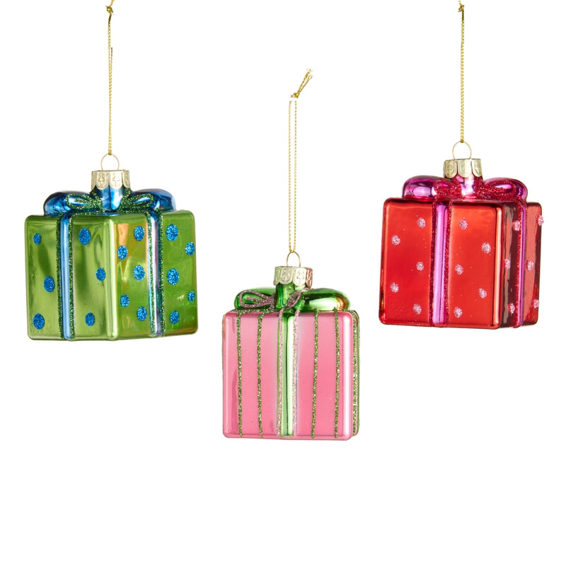 3” package ornaments