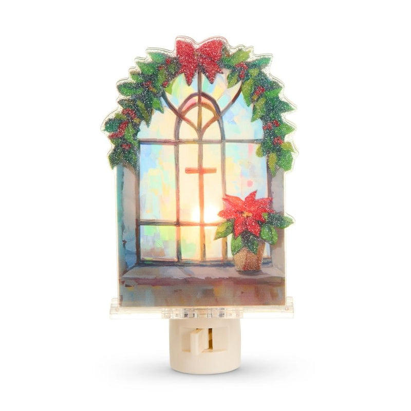 Hope shines through layered night light