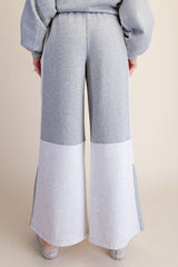 Heather Grey terry knit set