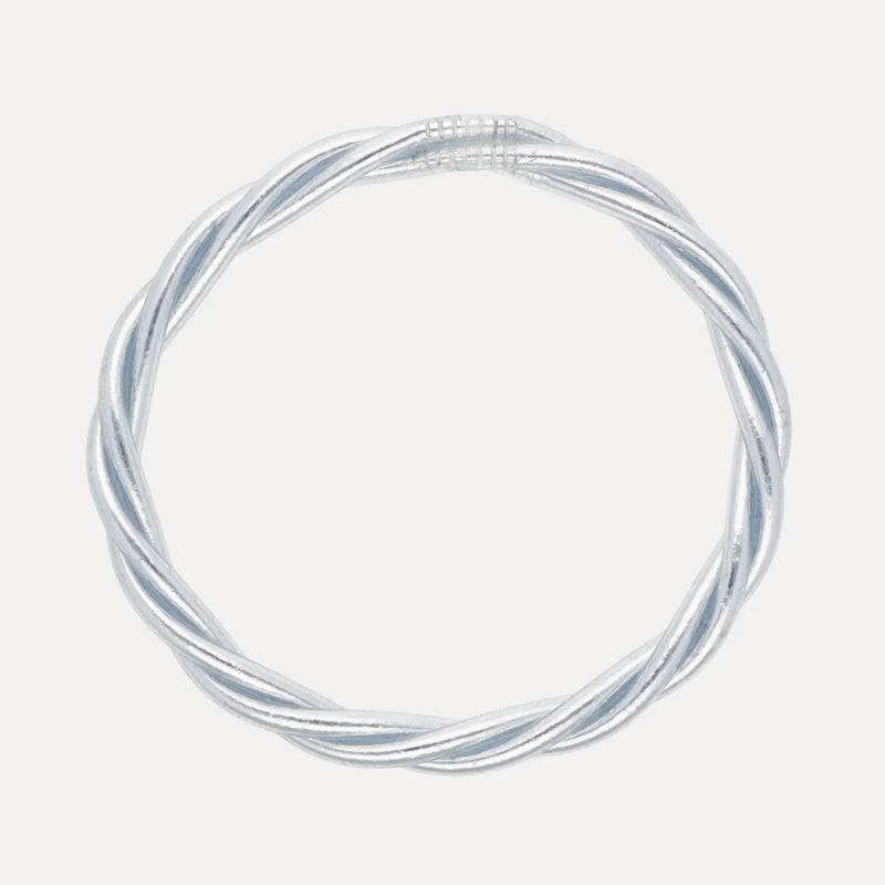 Aura twist all weather bangle