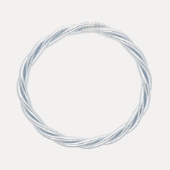 Aura twist all weather bangle