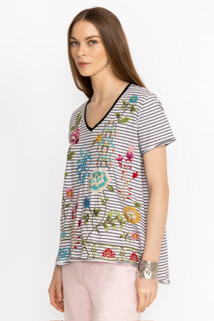 SHERI EVERYDAY STRIPE TEE