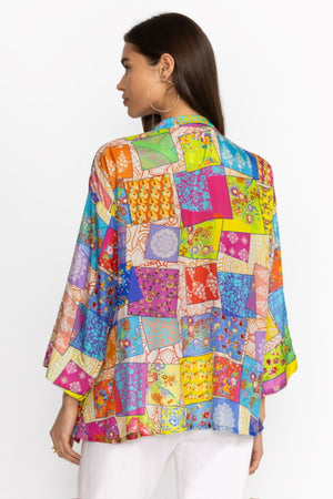 MULTEE BUTTON UP BLOUSE