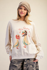 Quack me up sweater