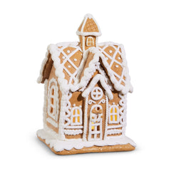 7.75” gingerbread house