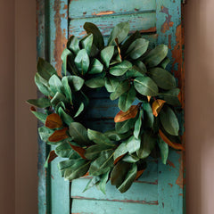 27” Abbey Magnolia wreath