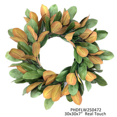 27” Abbey Magnolia wreath