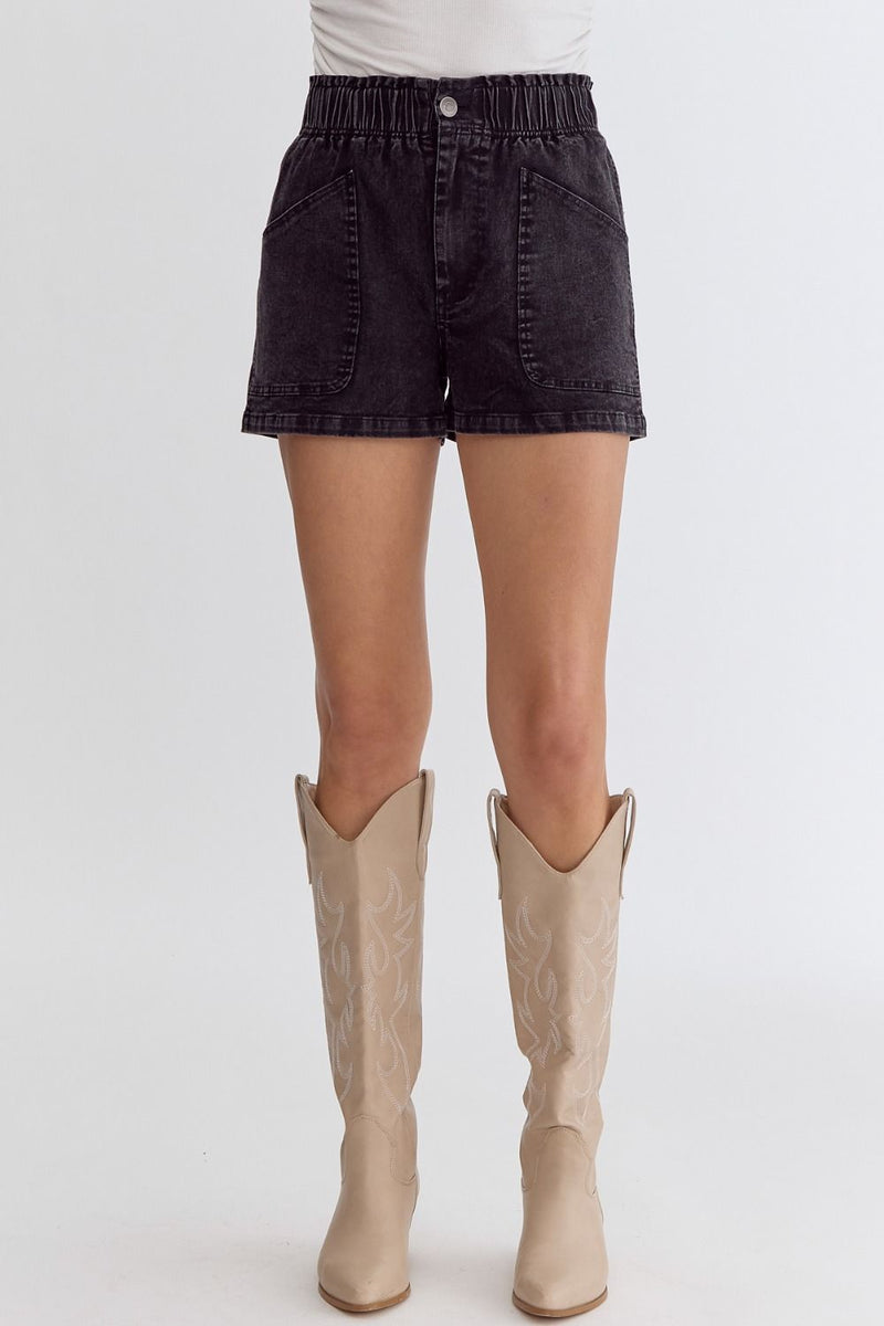 Denim Rushed top Shorts