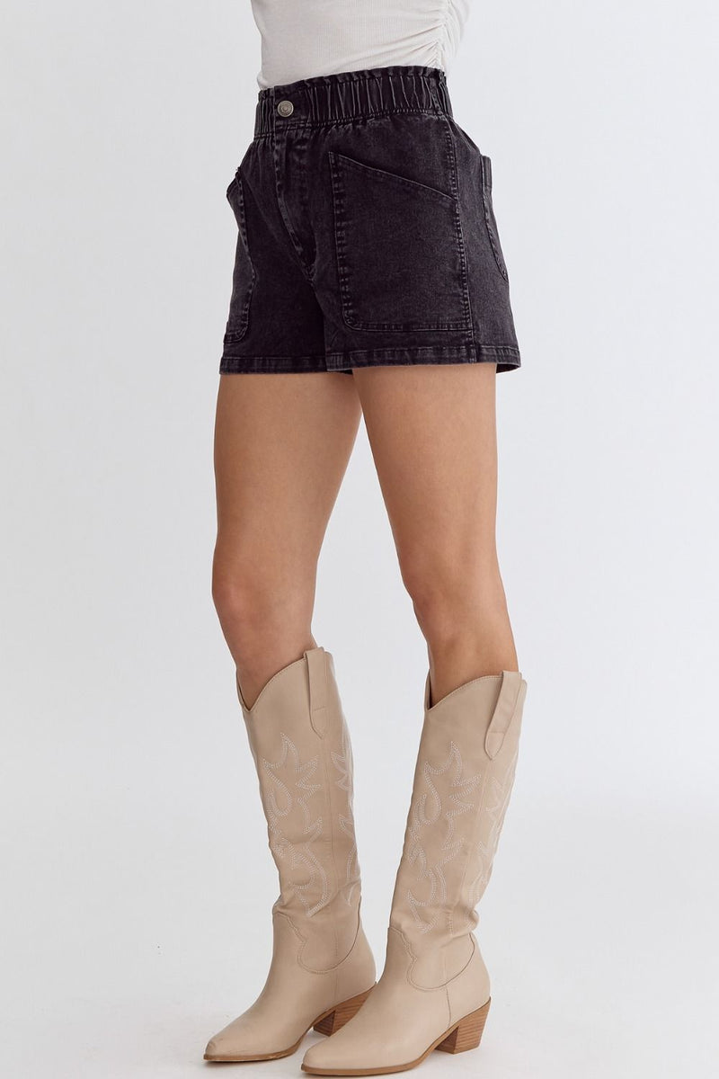 Denim Rushed top Shorts