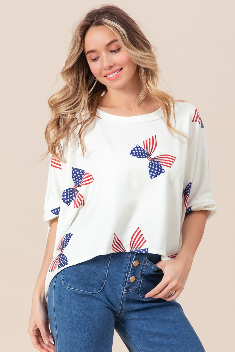 Bow Flag oversized top