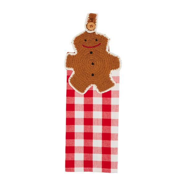 Holiday hanging towel