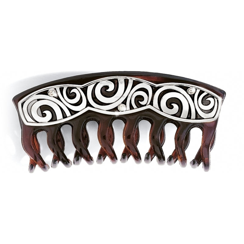 London Groove brown Large Hair Clip