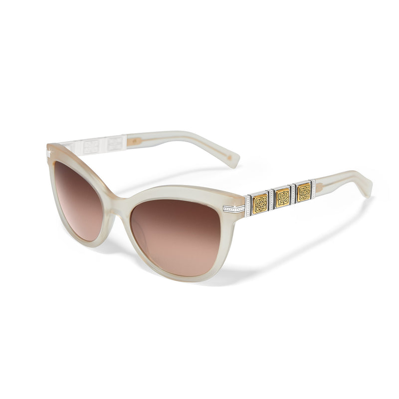 Mosaic two tone sunglasses