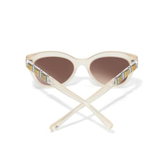 Mosaic two tone sunglasses