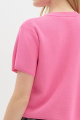 Pink Bow top