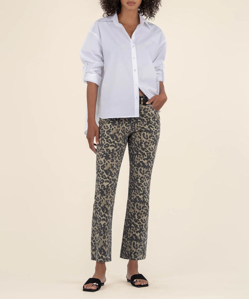 Kelsey High Rise Ankle-Leopard