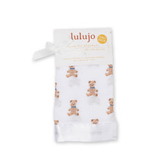 Lulijo- Cotton Vintage teddy Security Blankets- Set of 2