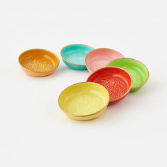Colorful Embossed metal Bowls