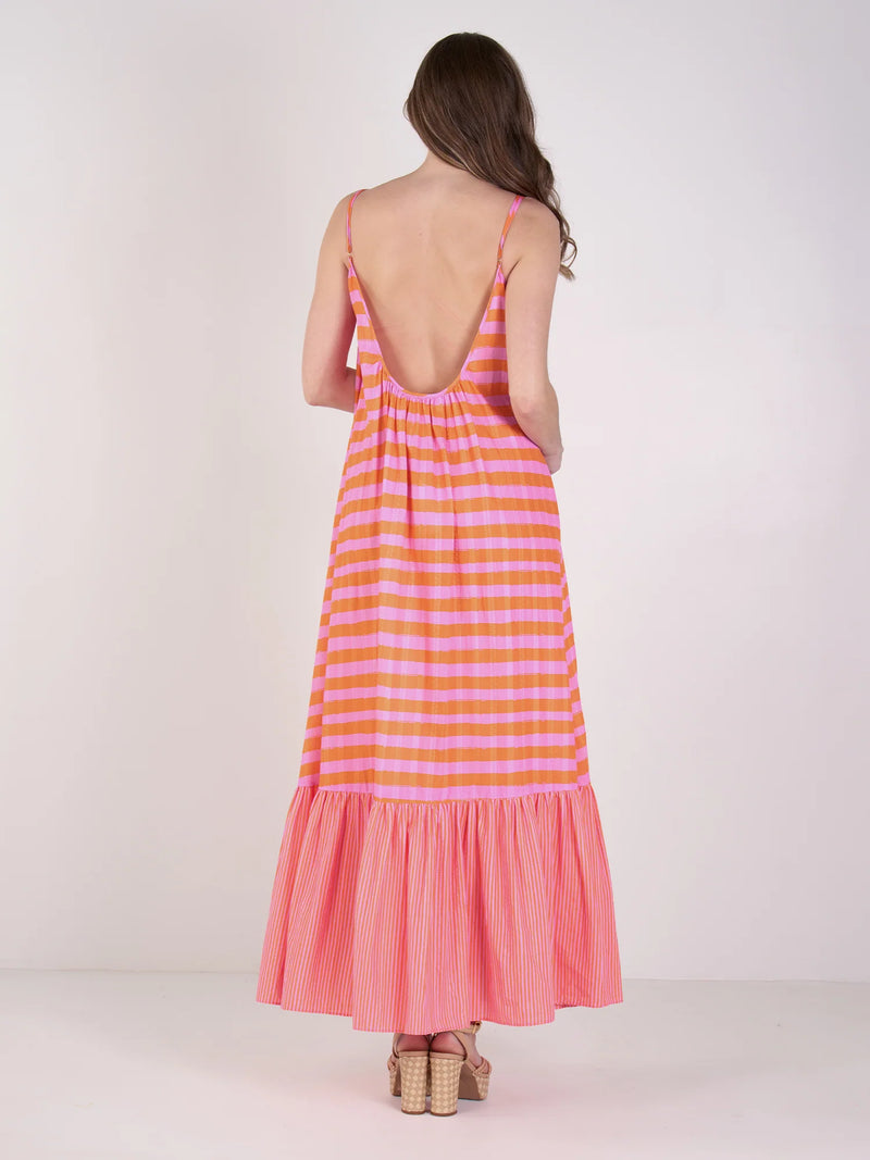 Susannah Maxi-Coral stripe