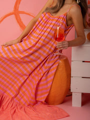 Susannah Maxi-Coral stripe
