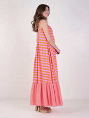 Susannah Maxi-Coral stripe