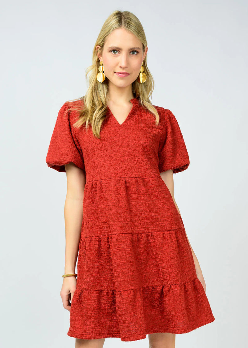 Tiered Knit Dress