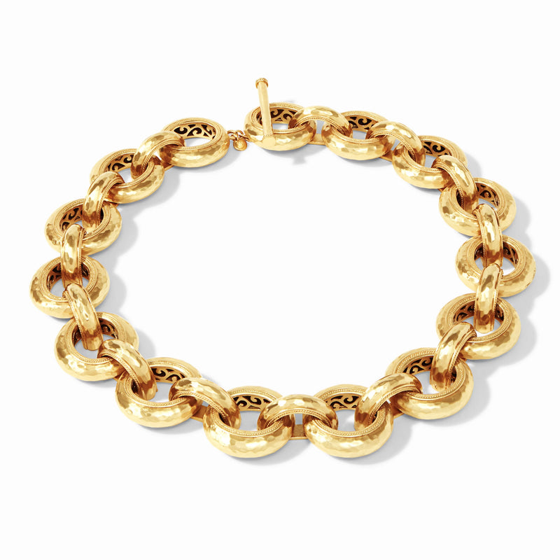 Cannes Link necklace- Gold