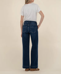Meg- High Rise wide leg jean