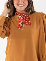 Scarfette silk scarf- Emily McCarthy