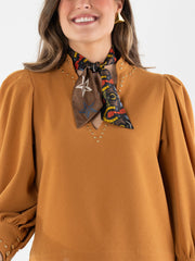 Scarfette silk scarf- Emily McCarthy