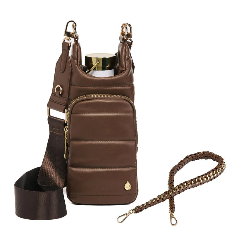 Brown mocha with strap hydrobag