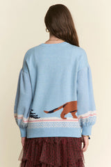 DACHSHUND XMAS HOLIDAY SWEATER