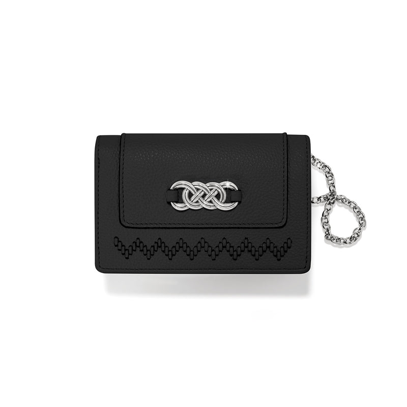 Black Interlock Medium wallet/crossbody